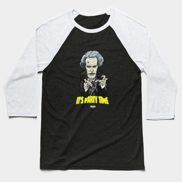 Orville Dunworth Baseball T-Shirt by AndysocialIndustries